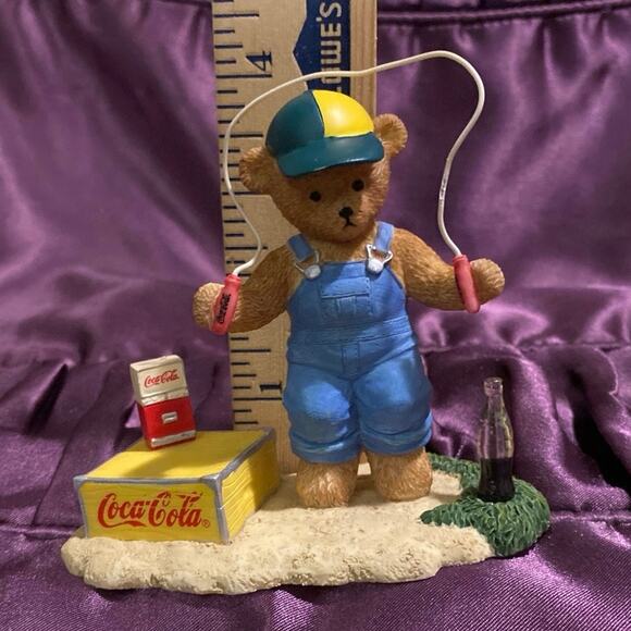 Always Coca-Cola Memories to Cherish Bear Coca Cola Coke Jumprope Bottle Radio - Picture 9 of 10